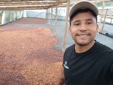 Edinson Argote, Finca Quebraditas Geisha